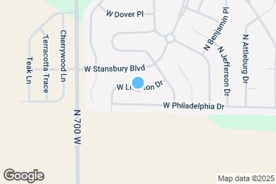 Map image of the property - 6805 W Littleton Dr