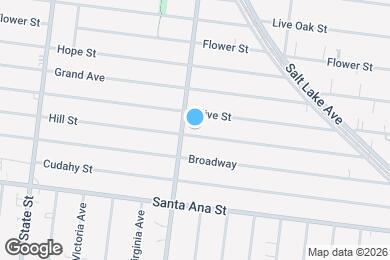 Map image of the property - 3515 Hill St
