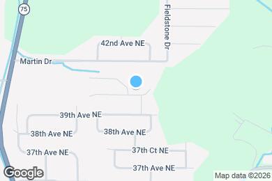 Map image of the property - 340 40th Ave NE