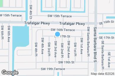 Map image of the property - 1703 SW 3rd Ave