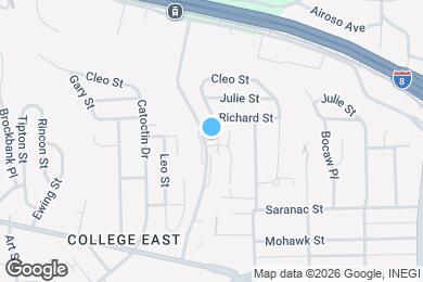 Map image of the property - 6612 Reservoir Ln