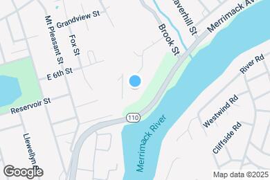 Map image of the property - 100 Merrimack Ave