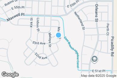 Map image of the property - 5335 Malta St