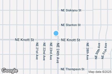 Map image of the property - 2717 NE 24th Ave
