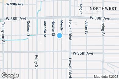 Map image of the property - 3615 Meade St