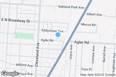 Map image of the property - 1900 Agler Rd