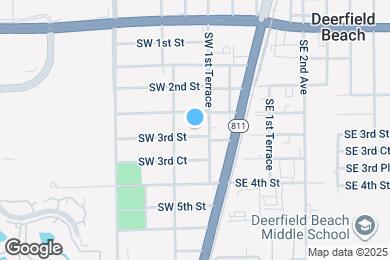 Map image of the property - 167 SW 3rd St