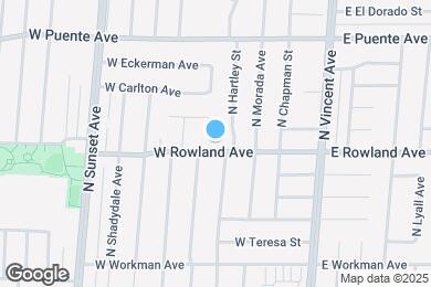 Map image of the property - 1147 W Rowland Ave