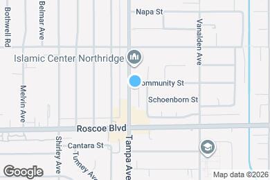 Map image of the property - 8366 Tampa Ave