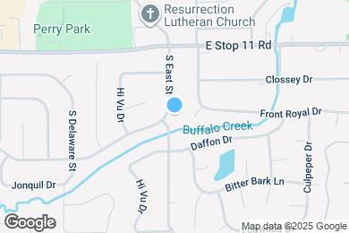 Map image of the property - 8141 S East St
