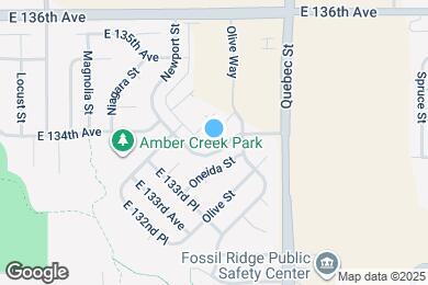 Map image of the property - 13423 Oneida Ln