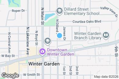 Map image of the property - 203 N Dillard St