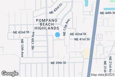 Map image of the property - 4141 NE 16th Ave