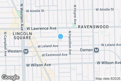 Map image of the property - 4715 N Leavitt St