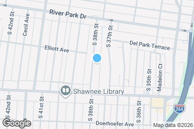 Map image of the property - 663 S 38th St