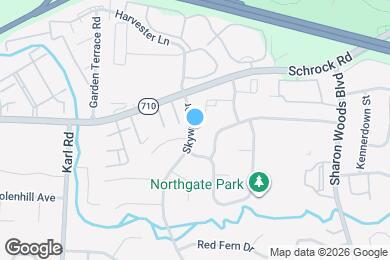 Map image of the property - 6710 Skywae Dr