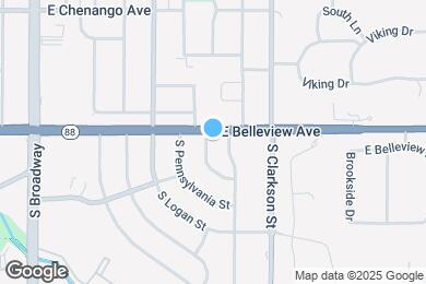 Map image of the property - 5110 S Pearl St