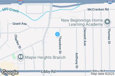 Map image of the property - 5144 Theodore St