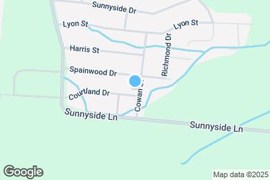 Map image of the property - 1400 Courtland Dr