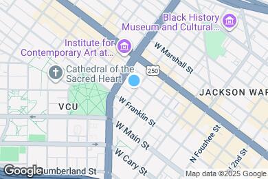 Map image of the property - 503 W Grace St