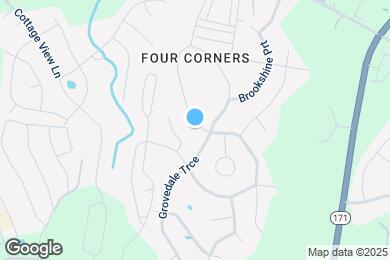 Map image of the property - 1509 Rockglade Run