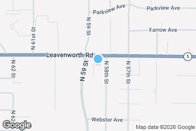 Map image of the property - 3052 N 58th St