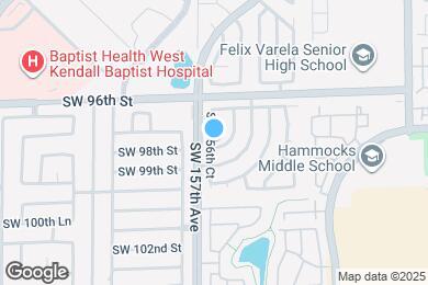 Map image of the property - 15631 SW 98th St