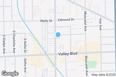 Map image of the property - 4126 Walnut Grove Ave