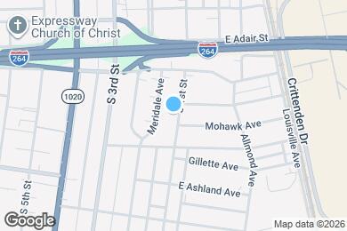 Map image of the property - 4530 S 1st St