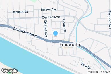 Map image of the property - 8179 Ohio River Blvd