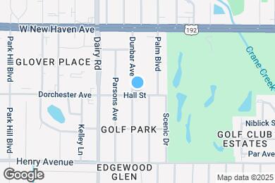 Map image of the property - 814 Hall St