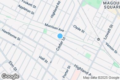 Map image of the property - 5 Lexington Ave