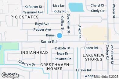 Map image of the property - 2434 Sarno Rd