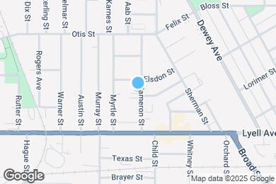 Map image of the property - 81 Cameron St