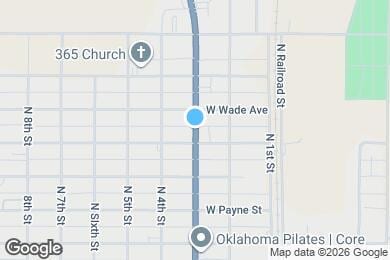 Map image of the property - 805 N Broadway St