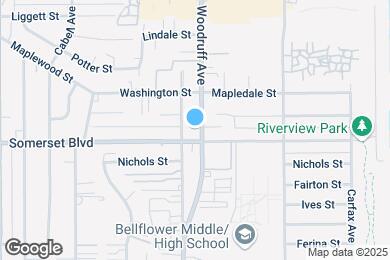 Map image of the property - 14745 Woodruff Ave