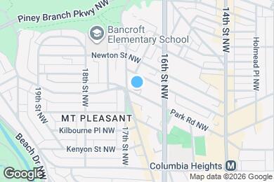 Map image of the property - 1645 Park Rd NW