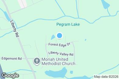 Map image of the property - 3105 Forest Edge Ct