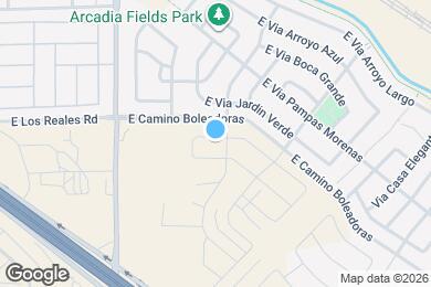 Map image of the property - 6482 E Paseo Alga