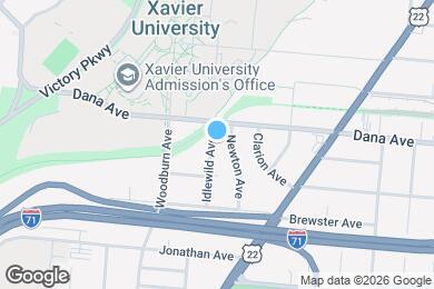 Map image of the property - 3628 Idlewild Ave