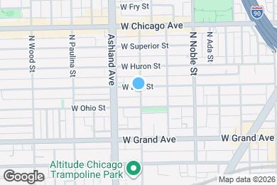 Map image of the property - 1501 W Erie St