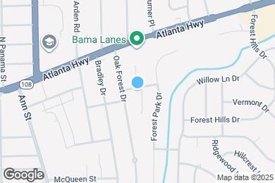 Map image of the property - 3016 Brewton St