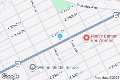 Map image of the property - 930 E 26th St