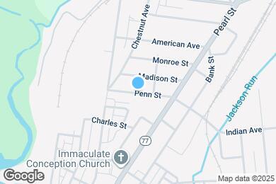 Map image of the property - 87 Penn St