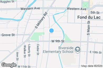 Map image of the property - 315 Morris St