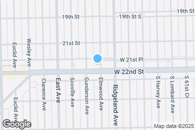 Map image of the property - 2140 Elmwood Ave