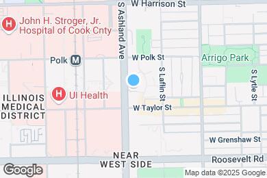 Map image of the property - 903 S Ashland Ave
