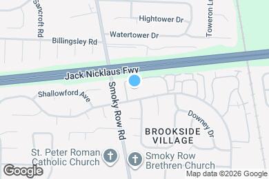 Map image of the property - 1823 Worthington Run Dr