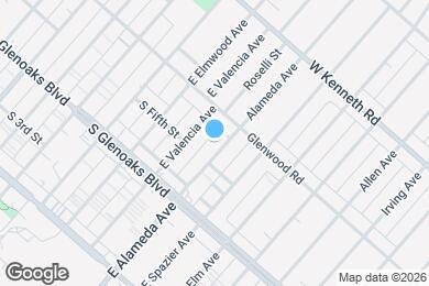 Map image of the property - 1157 Alameda Ave