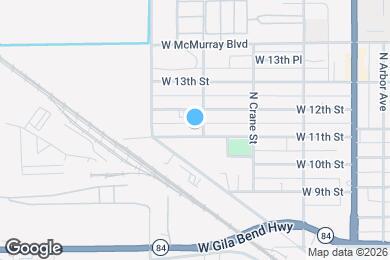 Map image of the property - 704 W 11th St